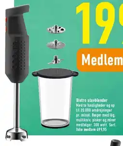 Imerco Bistro stavblender tilbud