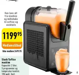 Imerco Slush/Softice maskine tilbud