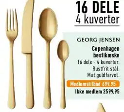 Imerco 16 dele - 4 kuverter (bestiksæt) tilbud