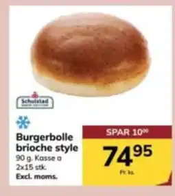 Dagrofa Food Service Burgerbolle brioche style tilbud