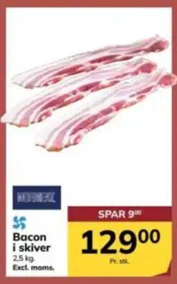 Dagrofa Food Service Bacon i skiver tilbud