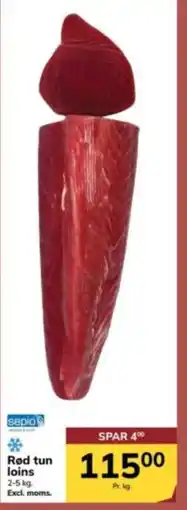 Dagrofa Food Service Red tun loins tilbud