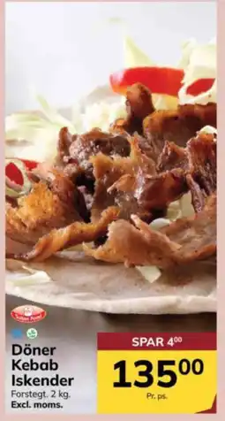 Dagrofa Food Service Döner Kebab Iskender tilbud