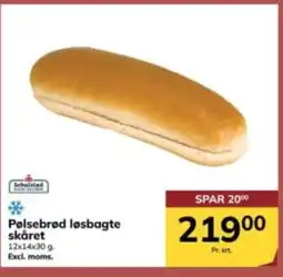 Dagrofa Food Service Pølsebrød løsbagte skåret tilbud