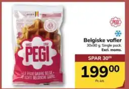 Dagrofa Food Service Belgiske vafler tilbud