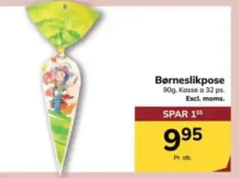 Dagrofa Food Service Børneslikpose tilbud