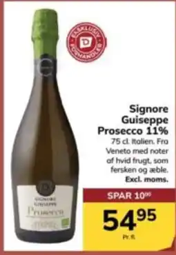 Dagrofa Food Service Signore Guiseppe Prosecco 11% tilbud
