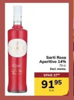 Dagrofa Food Service Sarti Rosa Aperitivo 14% tilbud