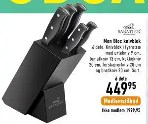 Imerco Mon Bloc knivblok tilbud