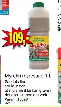 Harald Nyborg MyreFri myresand 1 L tilbud