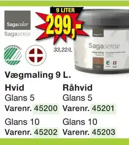 Harald Nyborg Vægmaling 9 L tilbud