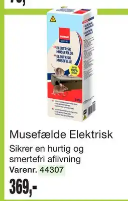 Harald Nyborg Musefælde Elektrisk tilbud