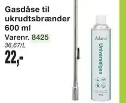 Harald Nyborg Gasdåse til ukrudtsbrænder 600 ml tilbud
