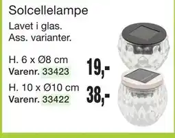 Harald Nyborg Solcellelampe tilbud