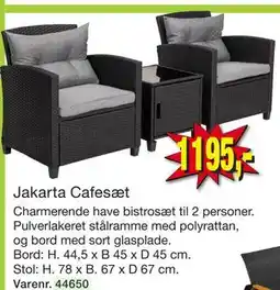 Harald Nyborg Jakarta Cafesæt tilbud