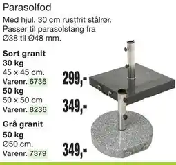 Harald Nyborg Parasolfod tilbud