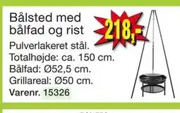 Harald Nyborg Bålsted med bålfad og rist tilbud