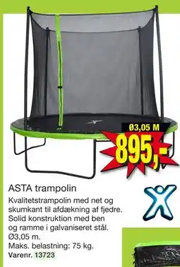Harald Nyborg ASTA trampolin tilbud