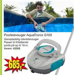 Harald Nyborg Poolstøvsuger AquaTronix G100 tilbud