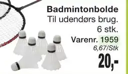 Harald Nyborg Badmintonbolde tilbud