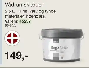 Harald Nyborg Vådrumsklæber tilbud