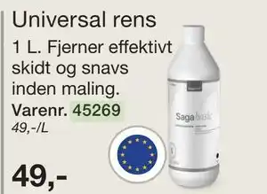 Harald Nyborg Universal rens tilbud