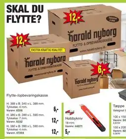 Harald Nyborg Flytte-/opbevaringskasse tilbud