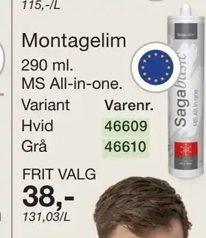 Harald Nyborg Montagelim tilbud