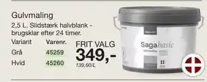 Harald Nyborg Gulvmaling tilbud