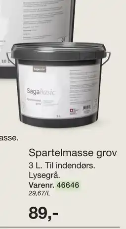Harald Nyborg Spartelmasse grov tilbud
