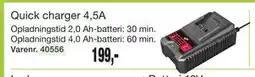 Harald Nyborg Quick charger 4,5A tilbud