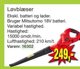 Harald Nyborg Løvblæser tilbud