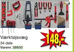 Harald Nyborg Værktøjsvæg tilbud