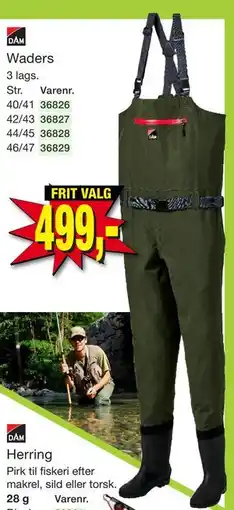 Harald Nyborg DAM Waders tilbud