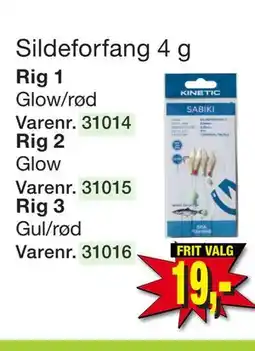 Harald Nyborg Sildeforfang 4 g tilbud