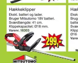 Harald Nyborg Hækkeklipper tilbud