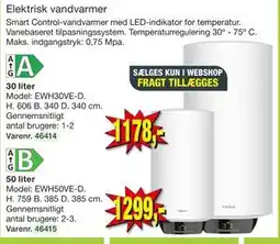 Harald Nyborg Elektrisk vandvarmer tilbud