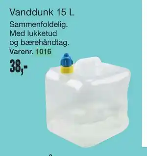 Harald Nyborg Vanddunk 15 L tilbud