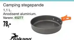 Harald Nyborg Camping stegepande tilbud