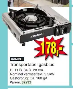 Harald Nyborg Transportabel gasblus tilbud