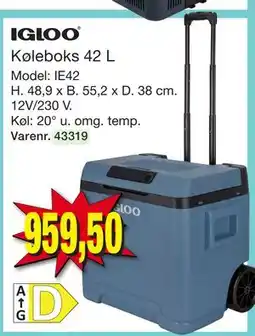 Harald Nyborg Køleboks 42 L tilbud