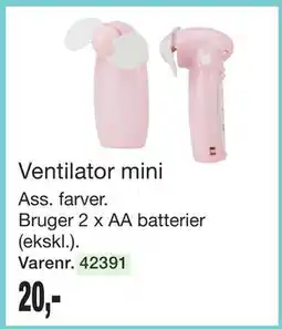 Harald Nyborg Ventilator mini tilbud