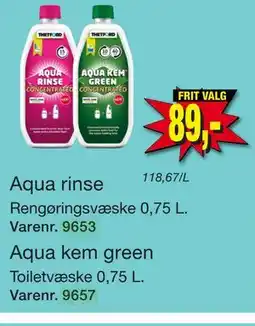 Harald Nyborg Aqua rinse tilbud