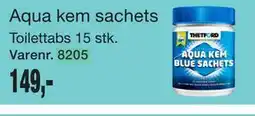 Harald Nyborg Aqua kem sachets tilbud