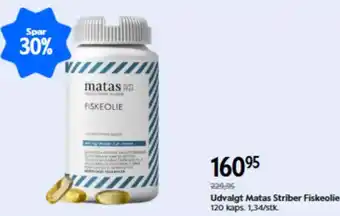 Udvalgt Matas Striber Fiskeolie