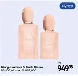 Matas Nyhed Giorgio Armani Si Nude Bloom tilbud