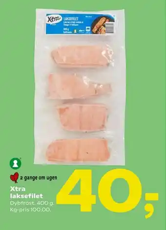 Coop 365 Xtra laksefilet tilbud