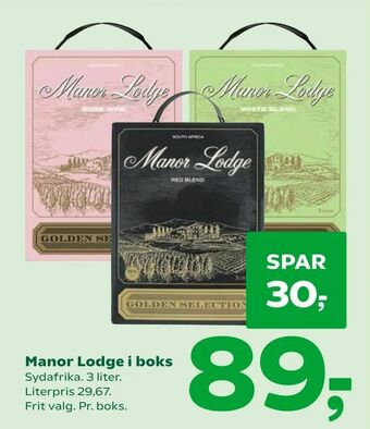 Manor Lodge i boks