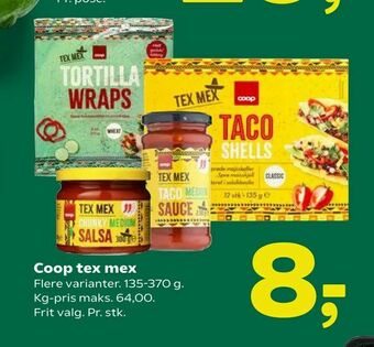 Coop 365 Coop tex mex tilbud