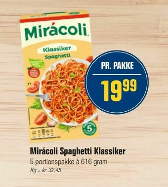 Otto Duborg Mirácoli Spaghetti Klassiker tilbud